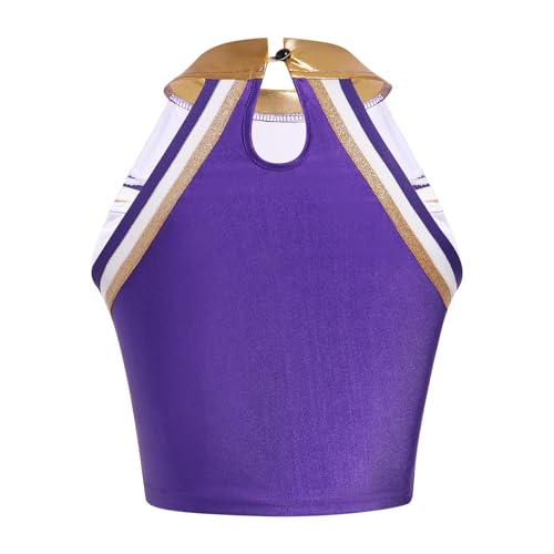 Cheerleader Costume for Women Girls Cheer Outfit Adult Cheerleading Uniform Tank Tops + Pleated Skirt 2pcs Set