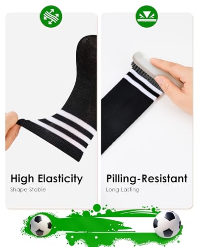 Kids Child Soccer Socks Knee High Tube Socks Toddler Girls Uniform Socks Cotton Sport Stocking for Boys