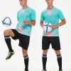 Men's Soccer Jersey and Shorts Quick Dry Youth Team Training Uniform with Socks