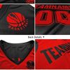 Custom Reversible Basketball Jersey Mesh Performance Uniform Personalized Printed Name Number for Men/Boy