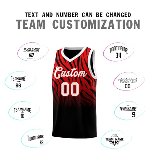 Personalized Printing Name Number Team Logo for Men Youth Kids Custom Basketball Jersey Practice Uniform