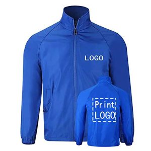 Long Sleeve Shirts Windbreaker Customize Your Logo Workwear Jackets for Outdoor Team Work Uniform Unisex