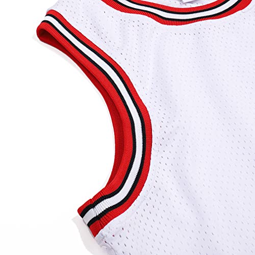 Men's Blank Basketball Jerseys Mesh Athletic Sports Shirts Plain Performance Team Uniforms