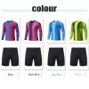 Children's soccer goalkeeper jersey youth children's team uniforms men's long-sleeve set shorts