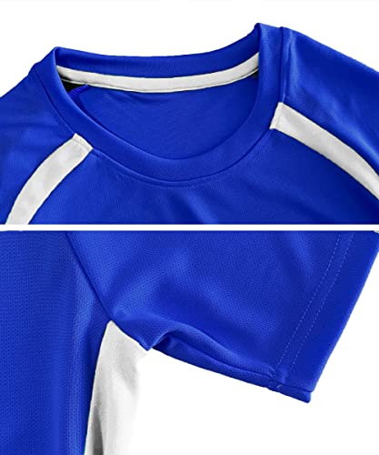 Kids Soccer Uniform Athletic Jersey Shorts Socks Set