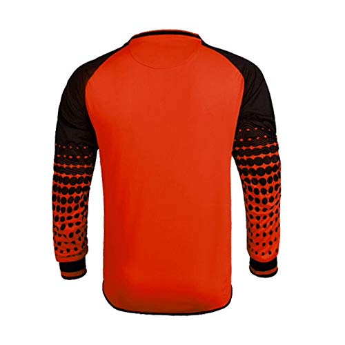 Soccer Goalie Jersey Padded Uniform Kit - Goalkeeper Jersey, Shorts, Socks - Mens Football Padded Shirt Kids/Adult size