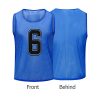 Basketball Jersey，Pinnies Adult，Scrimmage Vests for Kids Soccer Training Equipment