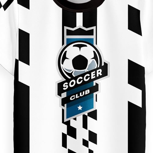 Kids Soccer Jerseys Boys Football Practice Outfits Youth Sport Training Uniforms Athletic T-Shirts