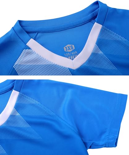 Men's Soccer Jersey Sportswear Outfit Team Training Uniform T-shirt and Shorts Kit