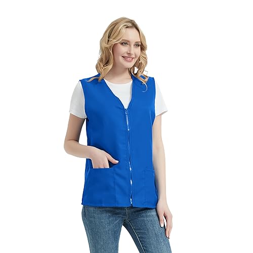 Adult Volunteer Activity Vest Supermarket Uniform Vests Clerk Workwear