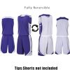 Reversible Basketball Jersey Team Athletic Scrimmage Mesh Blank Sports Uniforms S-3XL