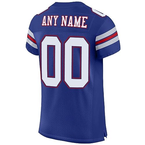 Custom Men Women Youth Blank Practice Football Jersey Uniform Athletic Sports Shirt Personalized Stitched Printed Name Number