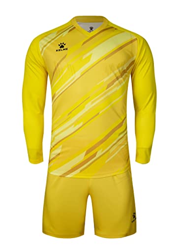 Soccer Goalkeeper Jersey Pro Set Uniform - Padded Goalkeeper Shirt Shorts Socks - Men's Goalie Jersey Adults Kids