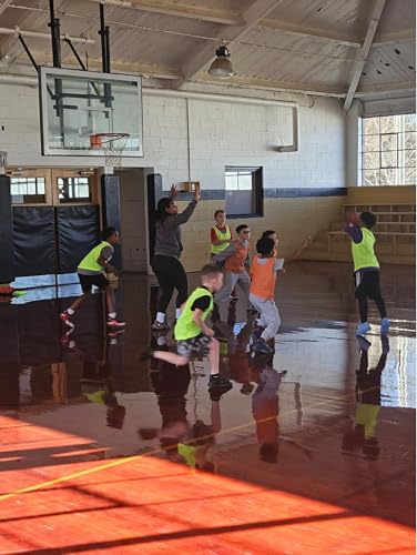 Scrimmage Pinnies Practice Jerseys Vests for Youth Adult Sports Basketball, Soccer, Football, Volleyball