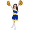Little Girls' 2 Piece High School Cheerleading Uniform Costume Complete Outfit Cosplay Fancy Dress