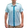 Team Zissou Uniform Shirt - Everyday Wear & Steve Costume - Detailed Cotton Button Up with Embroidered Patch - Movie Gift