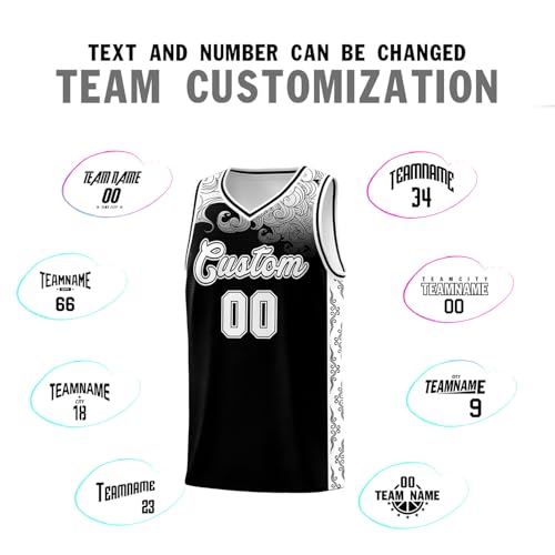 Custom Basketball Jerseys Personalized Team Uniform Shorts Sets Printed Name Number for Youth Men Boys