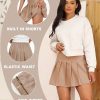 Pleated Skirts for Women Tennis Skirt with Shorts High Waisted Mini Skirt Athletic Golf Skirts Uniform Cheer Dress