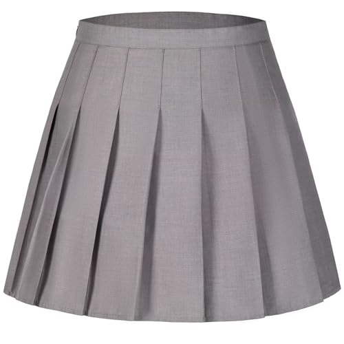 Women Pleated Skirt Tennis Golf Skorts with Lining Shorts Athletic Pleated Skirts for Women