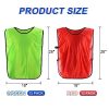 Scrimmage Vest Soccer Pennies Soccer Jersey Training Vests Team Sports Pinnies Football Practice Jerseys for Adults