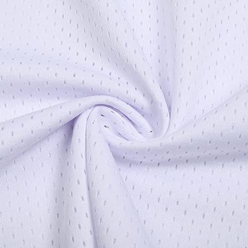 Men's Blank Basketball Jerseys Mesh Athletic Sports Shirts Plain Performance Team Uniforms