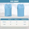 Scrimmage Team Practice Vests Sports Pinnies Soccer Training Basketball Nylon Mesh Jerseys for Child & Adult(12 Pack)