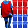 Youth Scrimmage Vests & Soccer Pennies – Breathable Mesh Soccer Pinnies, Pennies for Sports Youth