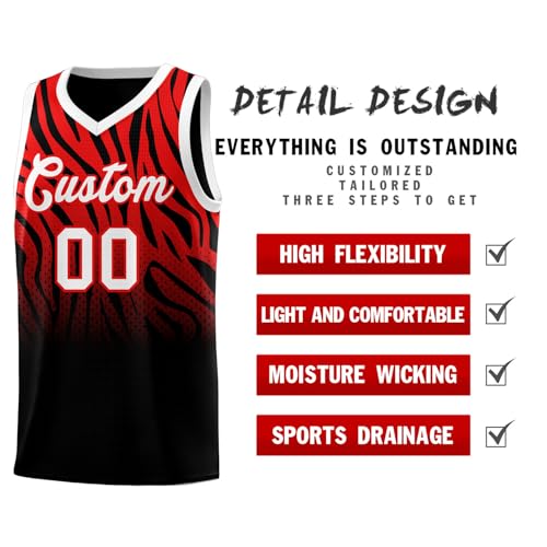 Personalized Printing Name Number Team Logo for Men Youth Kids Custom Basketball Jersey Practice Uniform