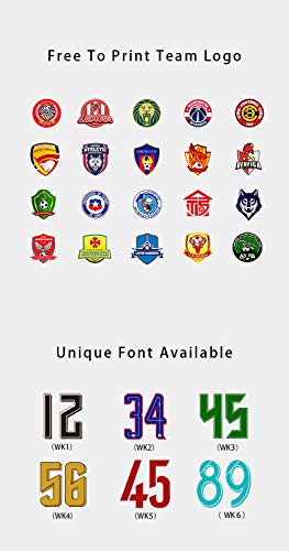 Kids Customize Soccer Jersey with Short, Boys Girls Personalized Name Team Outfit, Custom Made Futbol Uniform