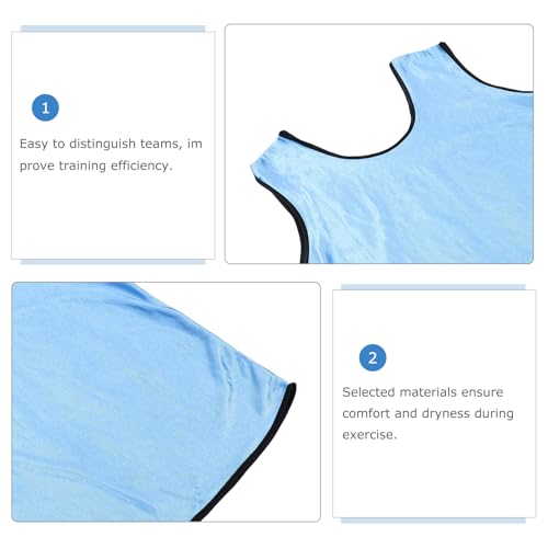 2pcs Soccer Pennies Youth Football Practice Jerseys Team Practice Vests For Child Teen Adult Mesh Vests For Soccer Basketball