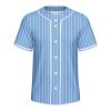 Men Baseball Jersey Solid Shirts Plain Casual Button Down Short Sleeves T-Shirt Sports Uniform S-2XL