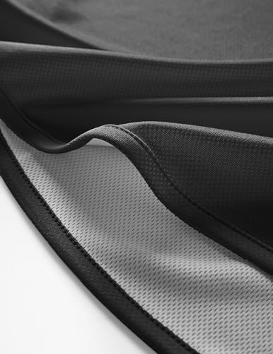 Men's Lightweight Reversible Rec Tanks, Mesh Basketball Jerseys Athletic Quick Dry Shirts Team Scrimmage Uniforms