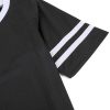 American Football Jerseys for Men Unisex Replica Plain Workout Sport Game Shirts Casual Outwear