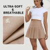 Pleated Skirts for Women Tennis Skirt with Shorts High Waisted Mini Skirt Athletic Golf Skirts Uniform Cheer Dress