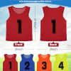 48 Pcs Pinnies for Sports Double Soccer Penny Soccer Pinnies Scrimmage Vests Mesh Basketball Team Practice Jersey