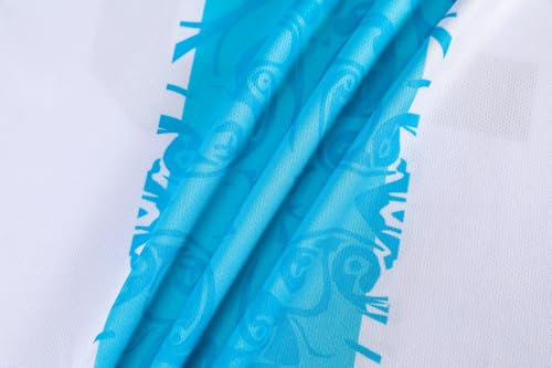 Argentina Soccer Jersey for Kids Boys Girls HOM Jersey Kit Youth Football Team Uniform Sports Fan Shirts Set