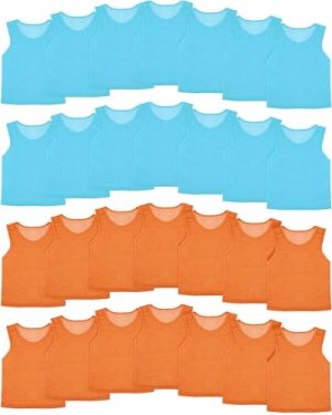 36 Pcs Pennies for Sports Youth Football Practice Jersey Adult Basketball Soccer Hockey Pinnies Kids Scrimmage Jerseys