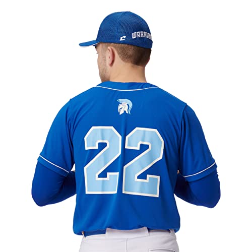 Men's Heater 2-Button Piped Baseball Jersey