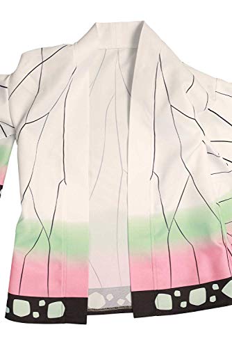 Kids Kimetsu Tanjirou Nezuko Giyuu Cape Cloak Cosplay kimono Cardigan Top Jacket