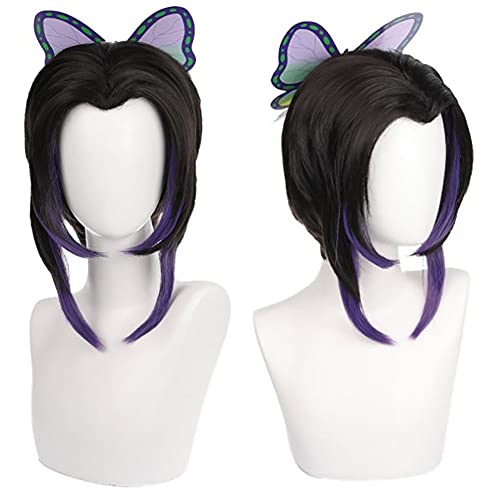 Kochou Cosplay Costume Kochou Outfit Cosplay Kimono Outfit Uniform Costume Full Set with Wig