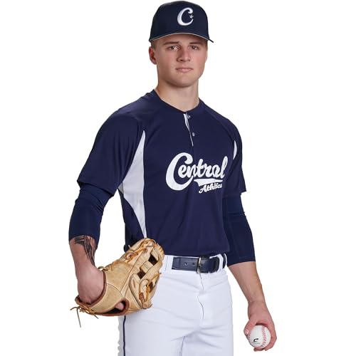 Boys' Clean Up 2-Button Youth Baseball/Softball Jersey