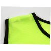 12PCS Adult Football Basketball Training Vests Xl Fluorescent Blue Mesh Sleeveless Shirts for Summer Sports Practice Lightweight