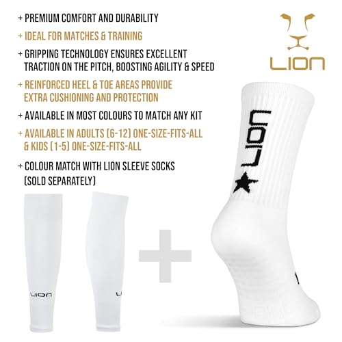 Soccer Grip Socks In Both Youth And Adult Size - Variety Of Colours To Match Your Team Uniform & Sleeve Socks