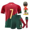 #7 Boys' Soccer Jerseys Sports Team Training Uniform Boys and Girls Youth Shirts and Shorts Set