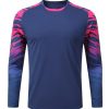 Boys Soccer Goalkeeper Jersey Football Competition Team Uniform Running Training Long Sleeve Shirts