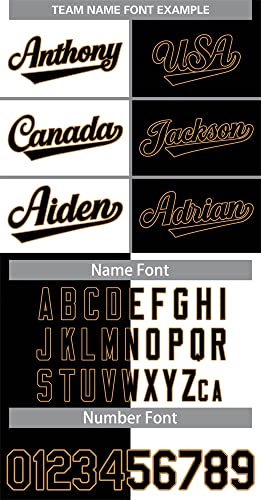 Custom Split Baseball Jersey Button Down Shirt Sports Personalized Stitched Name Number for Men/Women/Boy