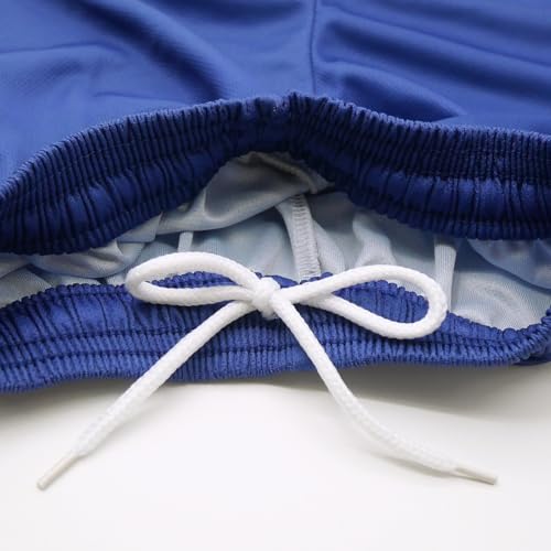 Kids National Soccer Jersey Outfits, Youth Football Training Shirt Shorts Set, Moisture-Wicking, Boys Girl Size 2-12Y