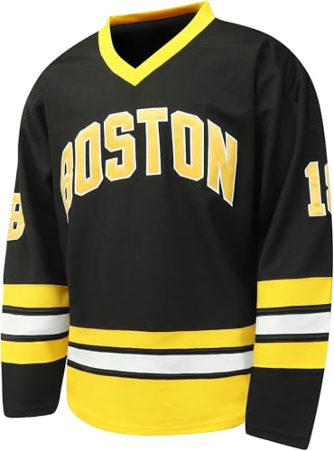 Men's Ice Hockey Jersey 18 Adam Sanders Stitched Design Breathble Mesh Polyester Team Uniform Casual Wear S-3XL