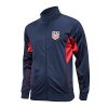 Officially Licensed U.S. Soccer Full Zip Up Active Adult Training Soccer Track Jacket