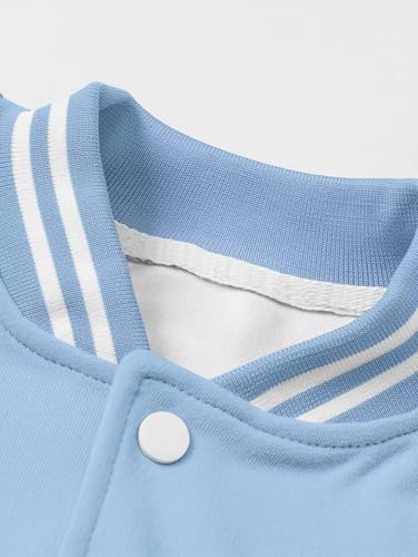 Kids Baseball Jackets Casual Varsity Jacket School Bomber Jackets